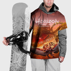 Накидка на куртку 3D с принтом Алой на пылающих берегах в Петрозаводске, 100% полиэстер |  | Тематика изображения на принте: 