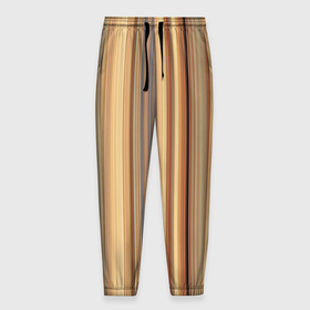 Мужские брюки 3D с принтом Золотистые и серые линии в геометрии в Екатеринбурге, 100% полиэстер | манжеты по низу, эластичный пояс регулируется шнурком, по бокам два кармана без застежек, внутренняя часть кармана из мелкой сетки | 