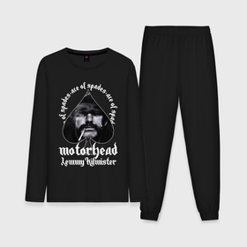 Мужская пижама хлопок (с лонгсливом) с принтом Lemmy Motorhead ,  |  | 
