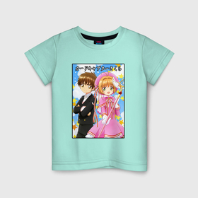 Детская футболка хлопок с принтом Cardcaptor Sakura   characters в Белгороде, 100% хлопок | круглый вырез горловины, полуприлегающий силуэт, длина до линии бедер | 