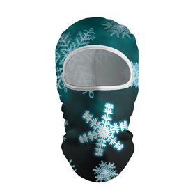 Балаклава 3D с принтом Снежок в Новосибирске, 100% полиэстер, ткань с особыми свойствами — Activecool | плотность 150–180 г/м2; хорошо тянется, но при этом сохраняет форму. Закрывает шею, вокруг отверстия для глаз кайма. Единый размер | 