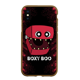 Чехол для iPhone XS Max матовый с принтом Бокси Бу   персонаж Поппи Плейтайм в Белгороде, Силикон | Область печати: задняя сторона чехла, без боковых панелей | 