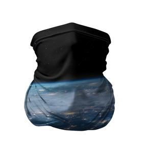 Бандана-труба 3D с принтом Планета, космос и огни в Кировске, 100% полиэстер, ткань с особыми свойствами — Activecool | плотность 150‒180 г/м2; хорошо тянется, но сохраняет форму | 