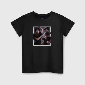 Детская футболка хлопок с принтом Уэнздей: танец в Тюмени, 100% хлопок | круглый вырез горловины, полуприлегающий силуэт, длина до линии бедер | Тематика изображения на принте: 