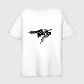 Мужская футболка хлопок Oversize с принтом CS:GO   Graffiti AWP   4 on Mirage в Курске, 100% хлопок | свободный крой, круглый ворот, “спинка” длиннее передней части | 