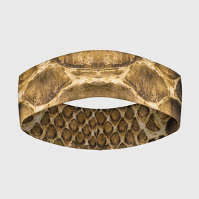 Повязка на голову 3D с принтом Чешуя змеи   змеиная шкура в Петрозаводске,  |  | Тематика изображения на принте: 