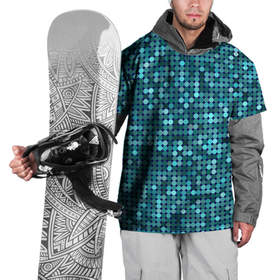 Накидка на куртку 3D с принтом Блеск пайеток изумрудных бирюзовых в Кировске, 100% полиэстер |  | Тематика изображения на принте: 