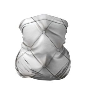 Бандана-труба 3D с принтом Стёганая мебельная кожа   texture в Новосибирске, 100% полиэстер, ткань с особыми свойствами — Activecool | плотность 150‒180 г/м2; хорошо тянется, но сохраняет форму | Тематика изображения на принте: 