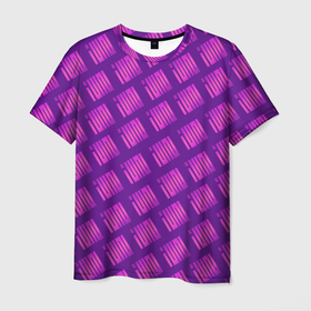 Мужская футболка 3D с принтом Логотип Джи Айдл в Кировске, 100% полиэфир | прямой крой, круглый вырез горловины, длина до линии бедер | 