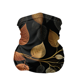 Бандана-труба 3D с принтом Осеннее настроение   листья в Петрозаводске, 100% полиэстер, ткань с особыми свойствами — Activecool | плотность 150‒180 г/м2; хорошо тянется, но сохраняет форму | 