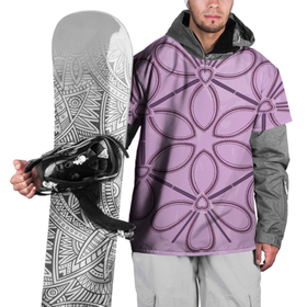 Накидка на куртку 3D с принтом Многоугольник из цветов в Тюмени, 100% полиэстер |  | 