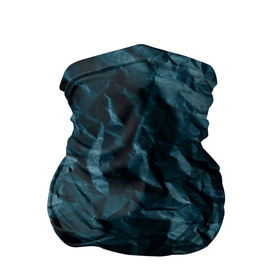 Бандана-труба 3D с принтом Абстрактные тёмно синяя каменная текстура в Белгороде, 100% полиэстер, ткань с особыми свойствами — Activecool | плотность 150‒180 г/м2; хорошо тянется, но сохраняет форму | 