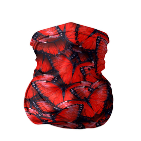 Бандана-труба 3D с принтом Colored butterflies в Тюмени, 100% полиэстер, ткань с особыми свойствами — Activecool | плотность 150‒180 г/м2; хорошо тянется, но сохраняет форму | 