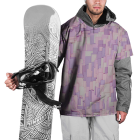 Накидка на куртку 3D с принтом Множество розовых геометрических кубов в Тюмени, 100% полиэстер |  | Тематика изображения на принте: 