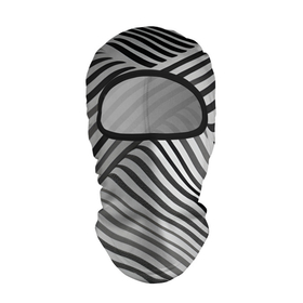 Балаклава 3D с принтом Оптическая иллюзия полосы в Кировске, 100% полиэстер, ткань с особыми свойствами — Activecool | плотность 150–180 г/м2; хорошо тянется, но при этом сохраняет форму. Закрывает шею, вокруг отверстия для глаз кайма. Единый размер | 