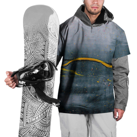 Накидка на куртку 3D с принтом Серо светлый абстрактный туман и краски в Петрозаводске, 100% полиэстер |  | Тематика изображения на принте: 
