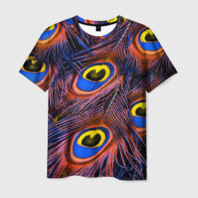 Мужская футболка 3D с принтом Множесто сюрреалистичных цветов и стеблей , 100% полиэфир | прямой крой, круглый вырез горловины, длина до линии бедер | 