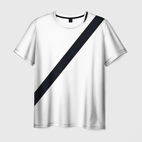 Мужская футболка 3D с принтом Для Автолюбителя   Ремень На Левую Сторону в Петрозаводске, 100% полиэфир | прямой крой, круглый вырез горловины, длина до линии бедер | Тематика изображения на принте: 