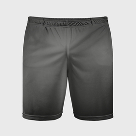Мужские шорты спортивные с принтом Серый, черный градиент ,  |  | 