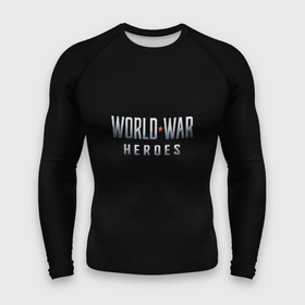 Мужской рашгард 3D с принтом World War Heroes логотип игры WWH в Кировске,  |  | Тематика изображения на принте: 