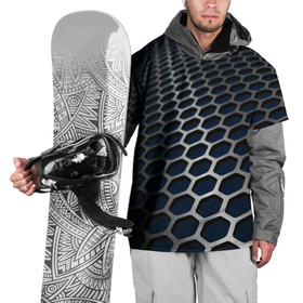 Накидка на куртку 3D с принтом Металическая бронь , 100% полиэстер |  | 