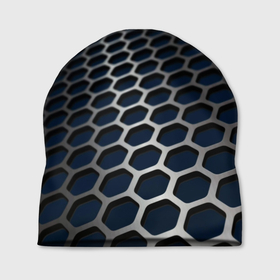 Шапка 3D с принтом Металическая бронь , 100% полиэстер | универсальный размер, печать по всей поверхности изделия | 