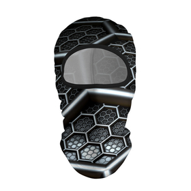 Балаклава 3D с принтом Geometry abstraction в Новосибирске, 100% полиэстер, ткань с особыми свойствами — Activecool | плотность 150–180 г/м2; хорошо тянется, но при этом сохраняет форму. Закрывает шею, вокруг отверстия для глаз кайма. Единый размер | 