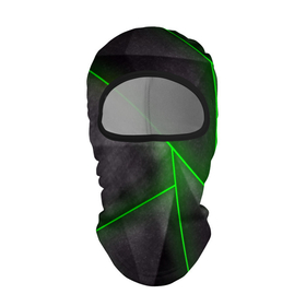 Балаклава 3D с принтом Stripes Abstract green в Курске, 100% полиэстер, ткань с особыми свойствами — Activecool | плотность 150–180 г/м2; хорошо тянется, но при этом сохраняет форму. Закрывает шею, вокруг отверстия для глаз кайма. Единый размер | 