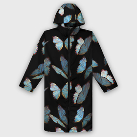 Дождевик унисекс 3D с принтом Butterflies pattern в городе Новоалтайск,  |  | 