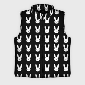 Мужской жилет утепленный 3D с принтом Bunny pattern black в Кировске,  |  | 