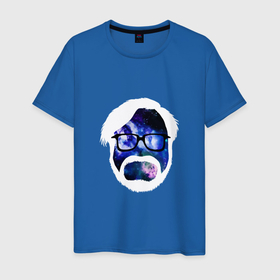 Мужская футболка хлопок с принтом Вселенная Миядзаки в Новосибирске, 100% хлопок | прямой крой, круглый вырез горловины, длина до линии бедер, слегка спущенное плечо. | 