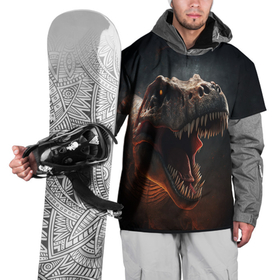 Накидка на куртку 3D с принтом The big dinosaur , 100% полиэстер |  | Тематика изображения на принте: 