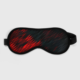 Маска для сна 3D с принтом Черно Красная штриховка в Санкт-Петербурге, внешний слой — 100% полиэфир, внутренний слой — 100% хлопок, между ними — поролон |  | Тематика изображения на принте: 