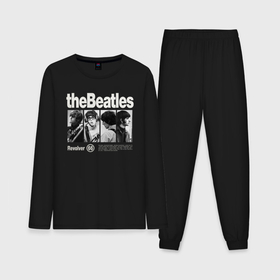 Мужская пижама с лонгсливом хлопок с принтом The Beatles rock ,  |  | 