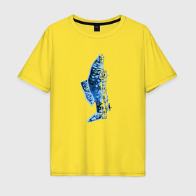 Мужская футболка хлопок Oversize с принтом Хочу на рыбалку в Кировске, 100% хлопок | свободный крой, круглый ворот, “спинка” длиннее передней части | 
