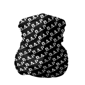 Бандана-труба 3D с принтом B.A.P black n white pattern в Кировске, 100% полиэстер, ткань с особыми свойствами — Activecool | плотность 150‒180 г/м2; хорошо тянется, но сохраняет форму | 