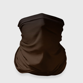 Бандана-труба 3D с принтом Фон оттенка шоколад и черная виньетка в Тюмени, 100% полиэстер, ткань с особыми свойствами — Activecool | плотность 150‒180 г/м2; хорошо тянется, но сохраняет форму | 