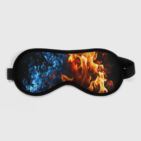 Маска для сна 3D с принтом Битва огней   два пламени , внешний слой — 100% полиэфир, внутренний слой — 100% хлопок, между ними — поролон |  | Тематика изображения на принте: 