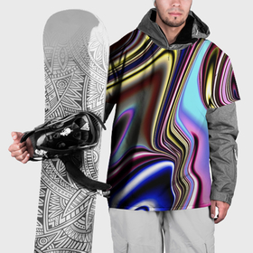 Накидка на куртку 3D с принтом блестящая ткань в Петрозаводске, 100% полиэстер |  | 