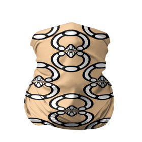 Бандана-труба 3D с принтом Восьмерочка, полукруг в форме цифры в Кировске, 100% полиэстер, ткань с особыми свойствами — Activecool | плотность 150‒180 г/м2; хорошо тянется, но сохраняет форму | 