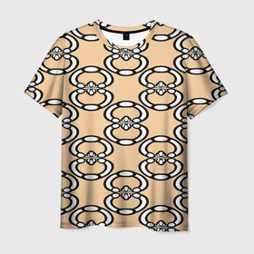Мужская футболка 3D с принтом Восьмерочка, полукруг в форме цифры в Кировске, 100% полиэфир | прямой крой, круглый вырез горловины, длина до линии бедер | 