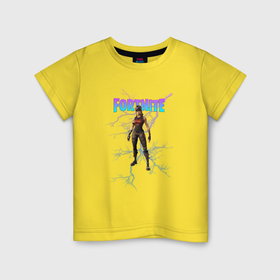Детская футболка хлопок с принтом Renegade Raider , 100% хлопок | круглый вырез горловины, полуприлегающий силуэт, длина до линии бедер | Тематика изображения на принте: 