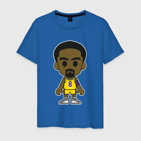 Мужская футболка хлопок с принтом Little Kobe в Санкт-Петербурге, 100% хлопок | прямой крой, круглый вырез горловины, длина до линии бедер, слегка спущенное плечо. | Тематика изображения на принте: 