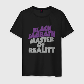 Мужская футболка хлопок с принтом Black Sabbath Master of Reality в Белгороде, 100% хлопок | прямой крой, круглый вырез горловины, длина до линии бедер, слегка спущенное плечо. | 