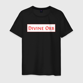 Мужская футболка хлопок с принтом Divine Orb дроп в Path of Exile в Белгороде, 100% хлопок | прямой крой, круглый вырез горловины, длина до линии бедер, слегка спущенное плечо. | Тематика изображения на принте: 
