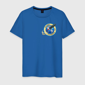 Мужская футболка хлопок с принтом Межпланетный экспресс Футурама в Петрозаводске, 100% хлопок | прямой крой, круглый вырез горловины, длина до линии бедер, слегка спущенное плечо. | 