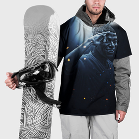 Накидка на куртку 3D с принтом Килиан Мбаппе арт в Петрозаводске, 100% полиэстер |  | Тематика изображения на принте: 