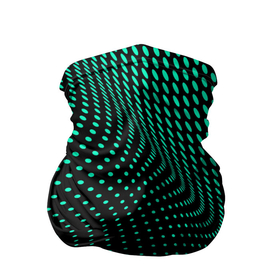 Бандана-труба 3D с принтом Изгибаемые точки в Тюмени, 100% полиэстер, ткань с особыми свойствами — Activecool | плотность 150‒180 г/м2; хорошо тянется, но сохраняет форму | 