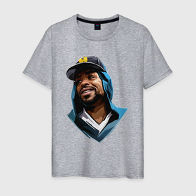 Мужская футболка хлопок с принтом Method Man в Белгороде, 100% хлопок | прямой крой, круглый вырез горловины, длина до линии бедер, слегка спущенное плечо. | 