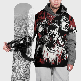 Накидка на куртку 3D с принтом Resident evil umbrella в Тюмени, 100% полиэстер |  | 